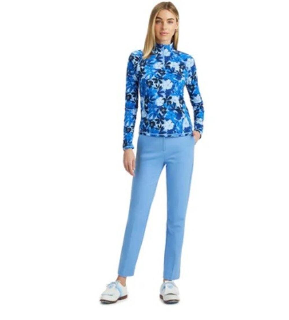G/FORE Light Blue Slim Golf Pants